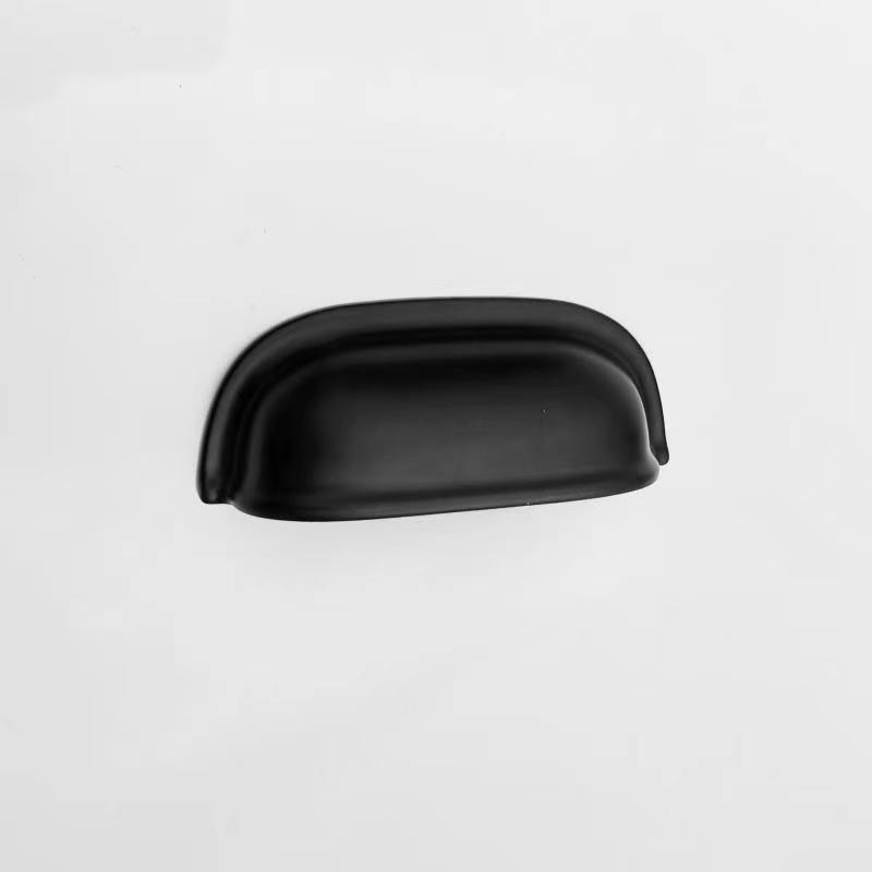 Ручка мебельная Chang Cheng 6080 ракушка черный