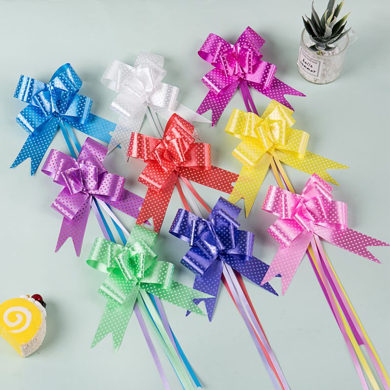 Fábrica directa medio punto arco mano tire flor regalo flor embalaje tire flor plástico tire flor 3cm * 48cm