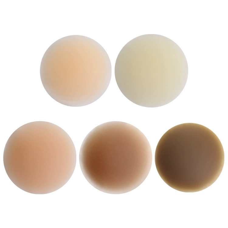 Silicone ultra-thin nipple stickers, invisible non-slip adhesive, lifting effect 7/8 cm