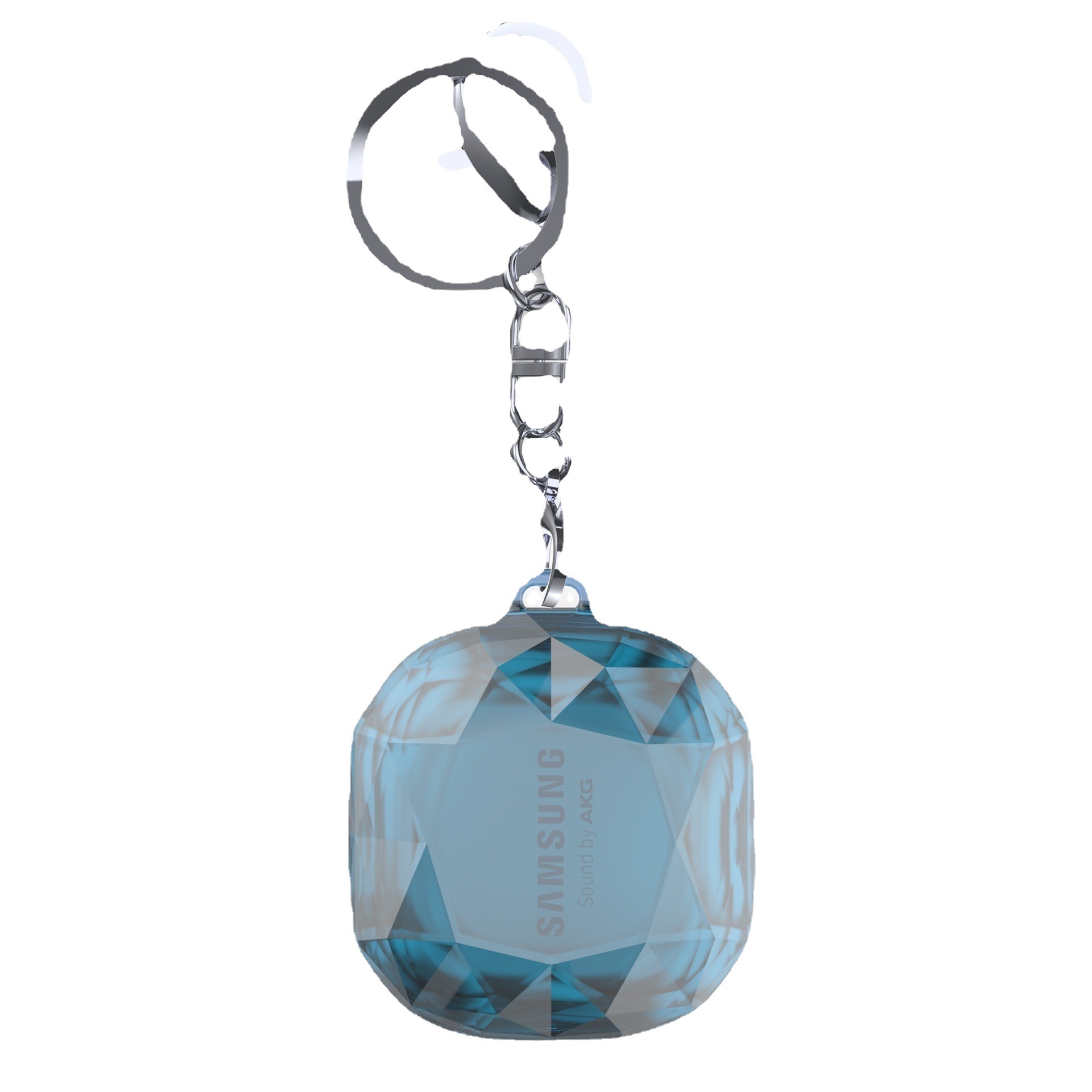 Aplicable Samsung auricular caso Galaxy brotes en vivo pro Buds2 patrón de diamante transparente auricular funda protectora