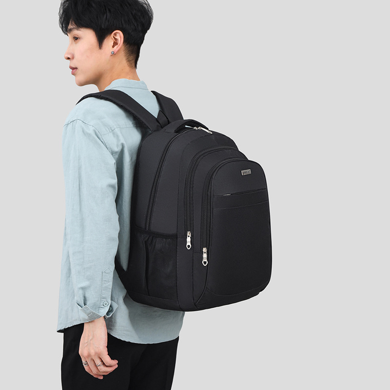 Comercio exterior nuevo 15,6 pulgadas ordenador mochila de gran capacidad de los hombres bolsa de viaje ocasional estudiante mochila bolsa de negocios
