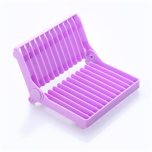 Foldable plate storage drain rack kitchen dish rack organizer cup drying rack