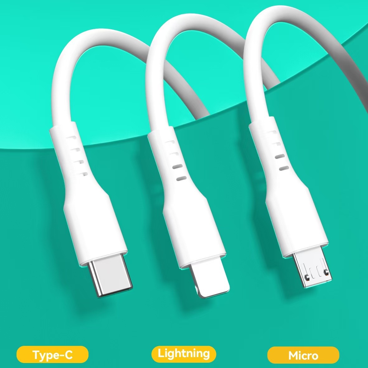 120W cable de carga súper rápida para Huawei Android Apple OPPO Mi teléfono móvil flash carga 6A lote de cable de datos