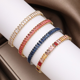 �~�18k�����N�ʯ���bracelet���{������΢育�ɫ�ʯ���Ů