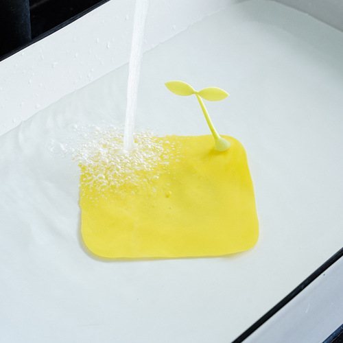 Floor drain deodorizer, bathroom silicone bean sprout pad, deodorant cover, toilet sewer anti-insect and anti-odor plugging deodorant cover