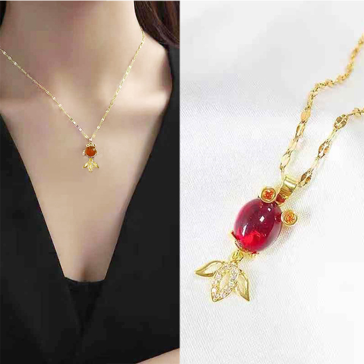 Pendentif en Acier au titane - Ref 3447091 Image 19