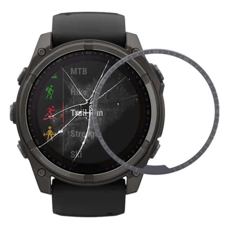 Suitable for Garmin Fenix 8 Solar 51mm, original sapphire crystal glass cover Suitable for Garmin Fenix 8 Solar 51mm, original sapphire crystal glass cover