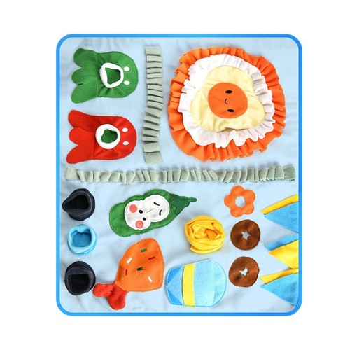 Pet Sniffing Pad Dog Training Toy Amazon Educational Dog Slow Food Fun Feeder Supplies Wholesale