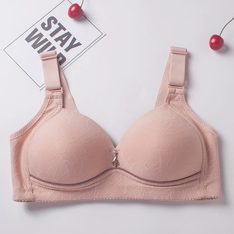 Anbeili Comfortable Wireless Bra for Plus-Size Women, Thin Support, Mid-Age Friendly