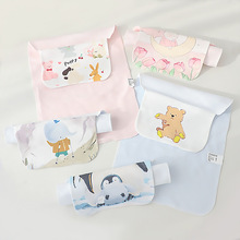 吸汗巾儿童全棉A类隔汗巾幼儿园儿童大号垫背巾婴幼儿吸汗擦脸巾