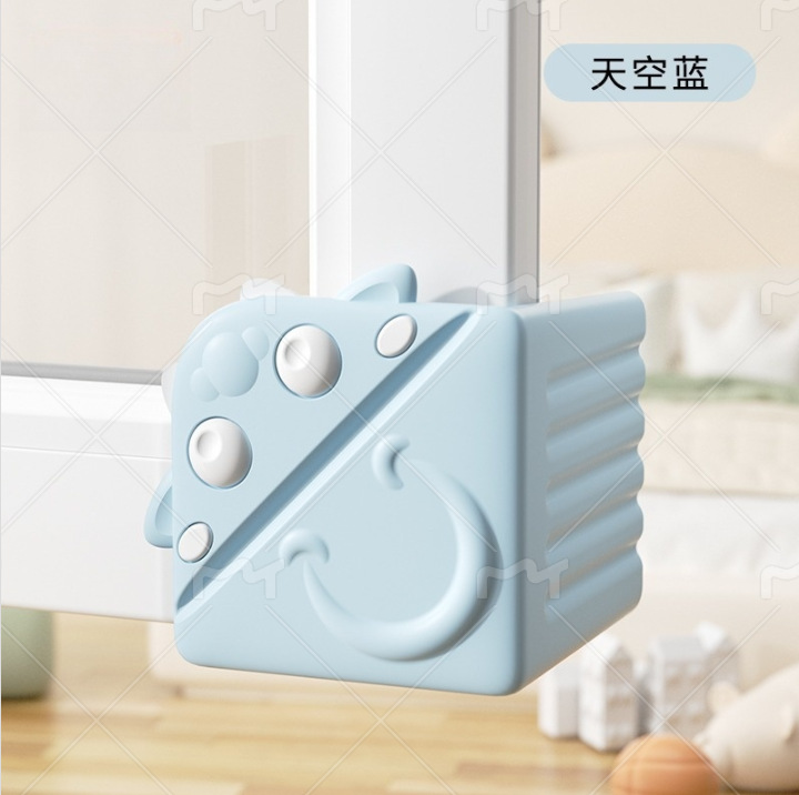 "Malf Silicone Style" Fully Wrapped Automatic Opening and Closing-Sky Blue