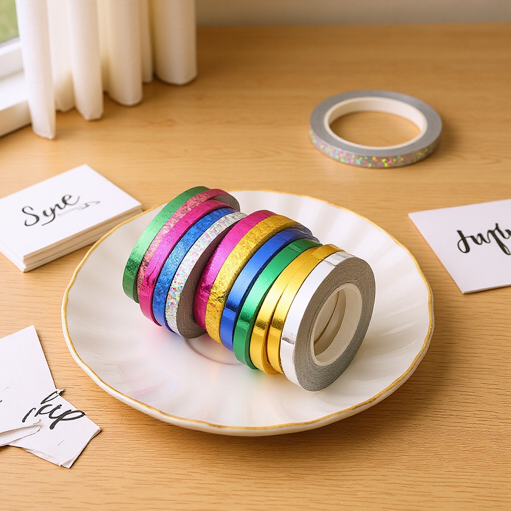 Cintas de colores con revestimiento láser de 5 metros, venta al por mayor de fábrica, pancartas para celebraciones de cumpleaños, cuerdas para atar globos, disponibles en varios tamaños.