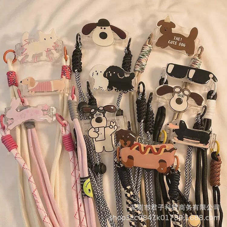 Ins Applicable Mobile Phone Case Back Clamp Crossbody Strap Shoulder Strap Pendant Neck Detachable Cartoon Cute Portable Clamp Ins Applicable Mobile Phone Case Back Clamp Crossbody Strap Shoulder Strap Pendant Neck Detachable Cartoon Cute Portable Clamp