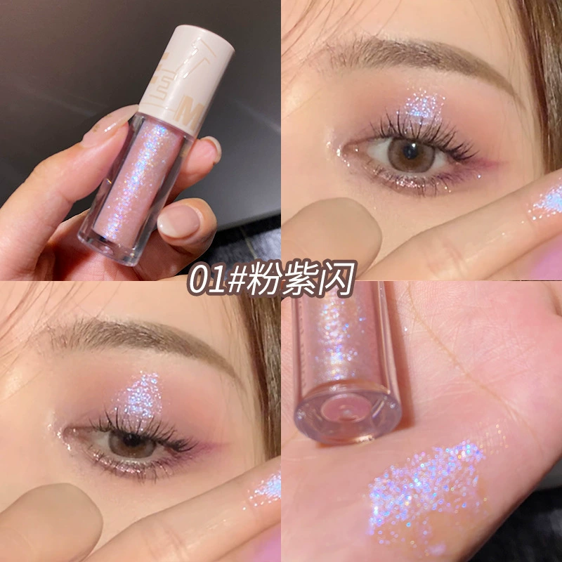 sweet mint Makeup primer, eye shadow, nail sequins, highlighter