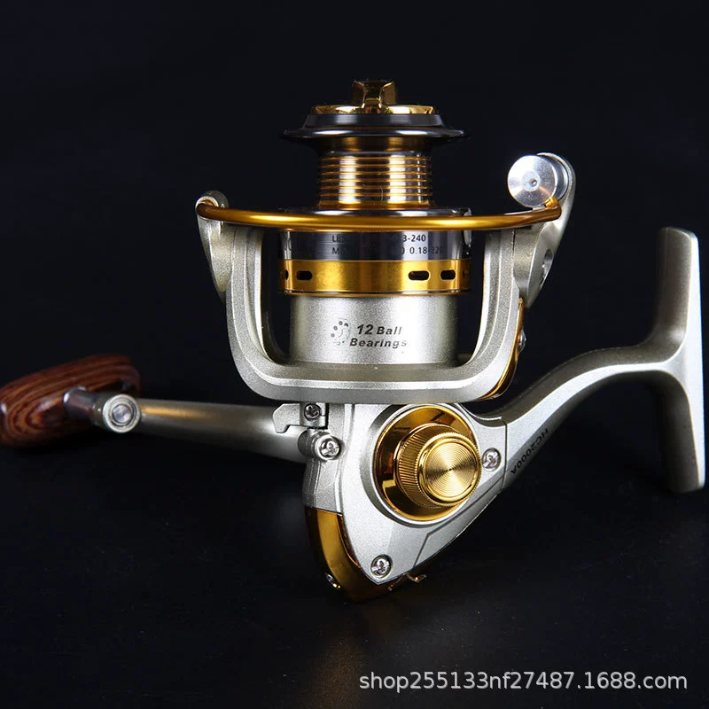 13 axis 2000 All -metal fishing rod Fishing Wheel 100 Type 100 Wheel Wheel 200 Sea Versic Sea Versee Ringwan