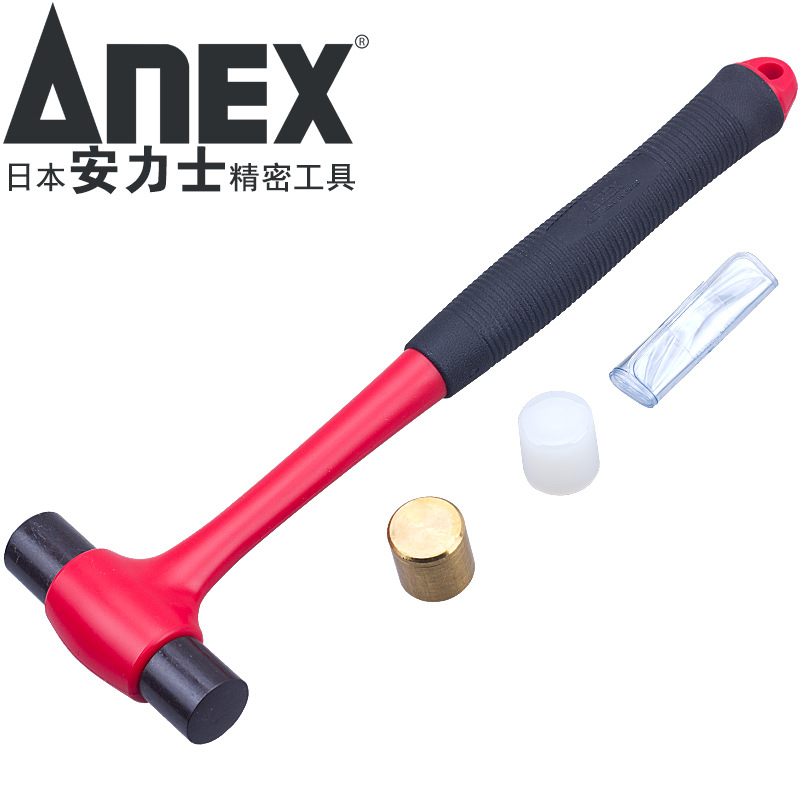 Мини-молоток ANEX No.9008 со сменной головкой
