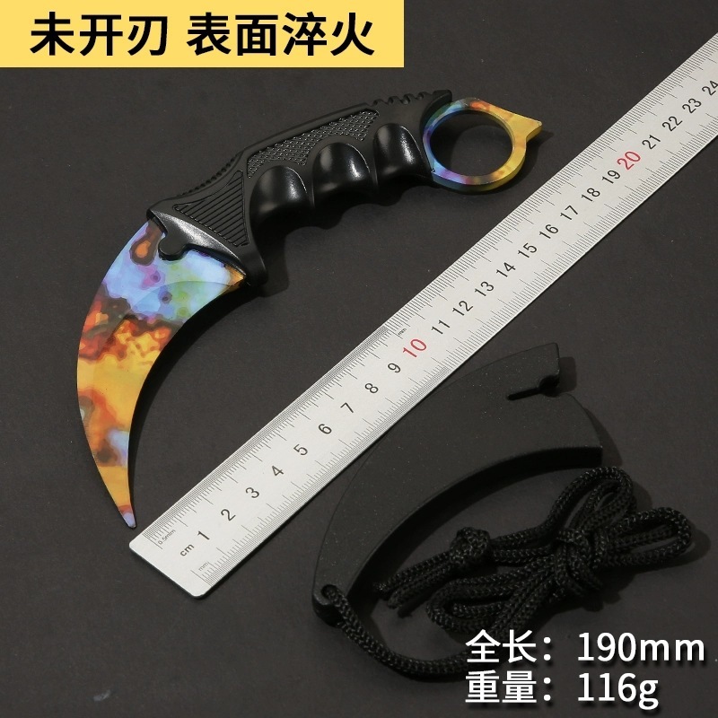 CSGO ゲーム刃のない爪ナイフ高硬度ナイフイーグル爪トレーニングポータブル練習ナイフサソリミニナイフ|undefined
