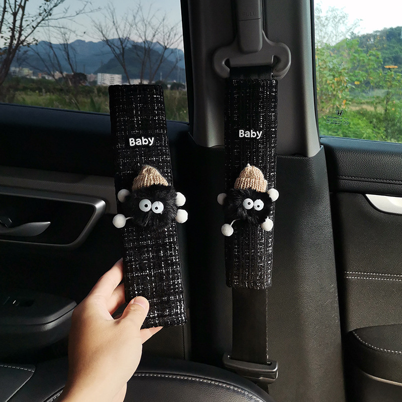 Protector para Cinturón de Seguridad de Auto de Poliéster Antidesgaste