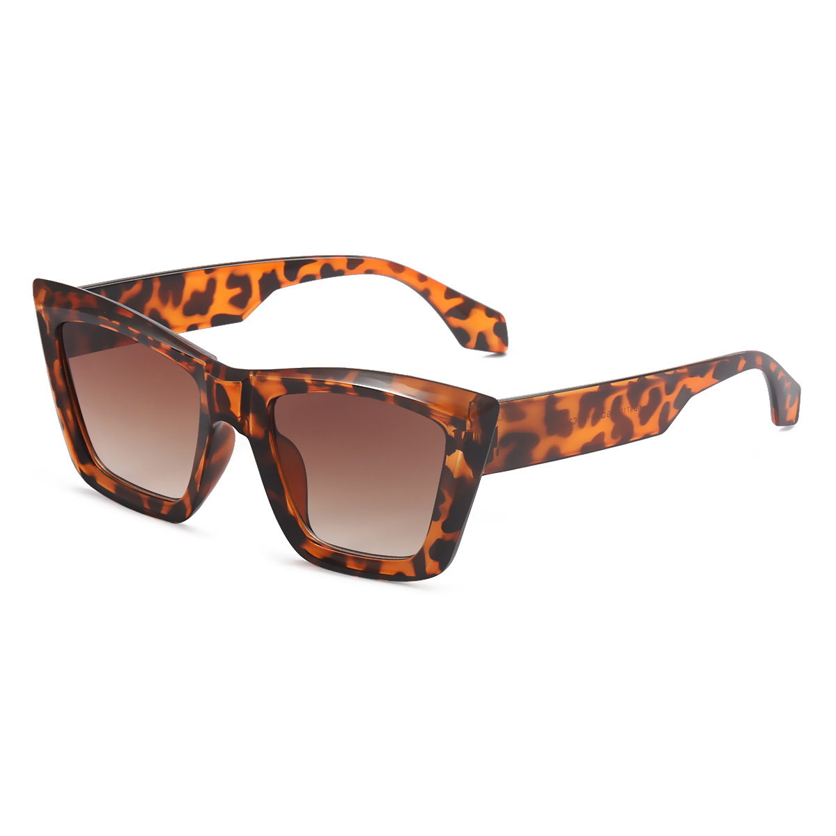 2022 nuevas gafas de sol para hombres y mujeres gafas de sol cuadradas de moda gafas de sol a prueba de rayos UV gafas de color caramelo 97114