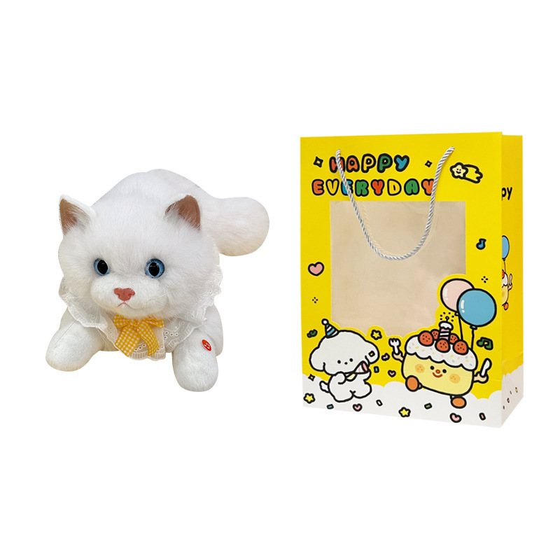 仿真布偶猫咪玩偶会叫毛绒玩具公仔睡觉抱枕安抚娃娃女生生日礼物|undefined