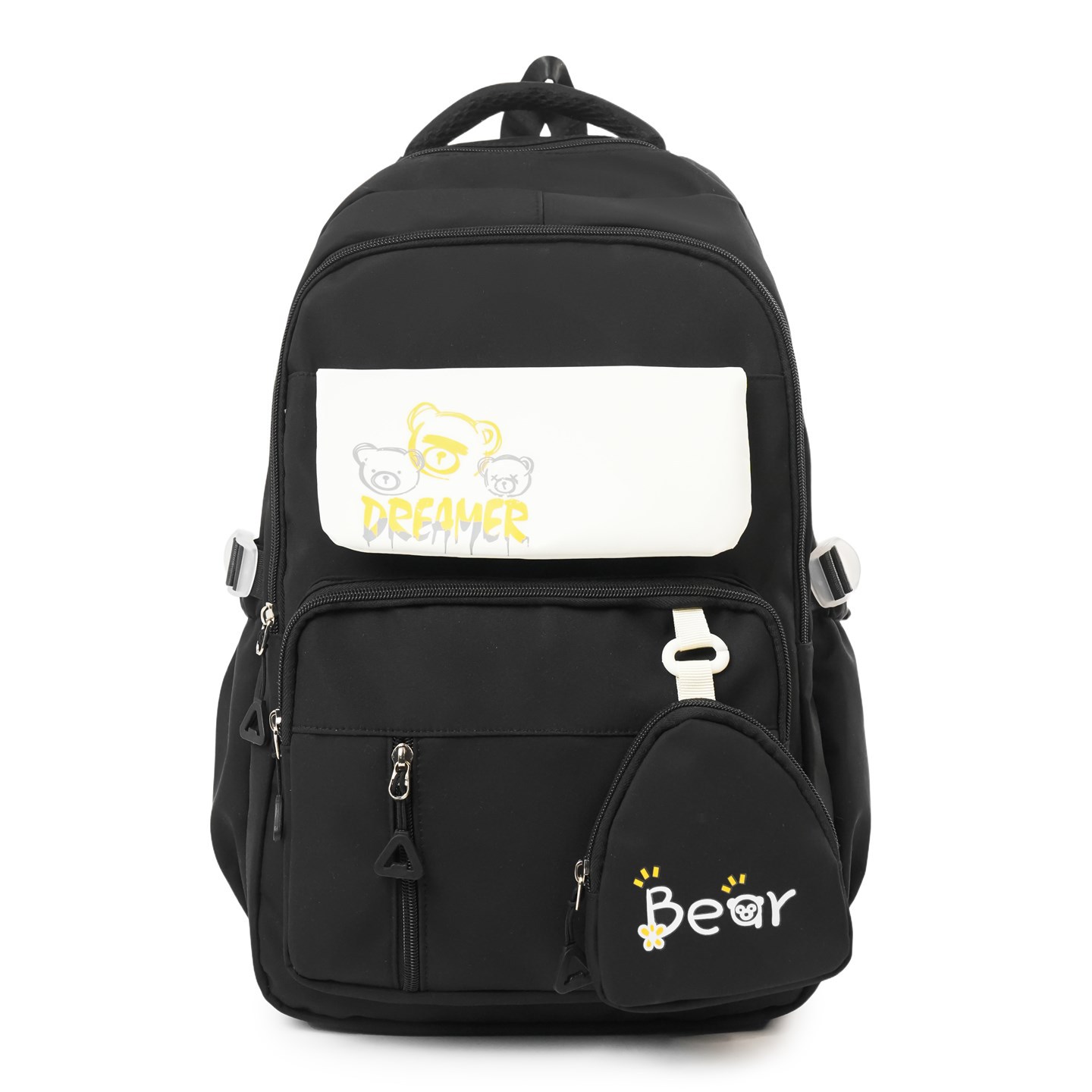 Mochila escolar del campus de estudiantes, chicas, mochila de gran capacidad de moda simple japonesa, mochila de viaje casual universal