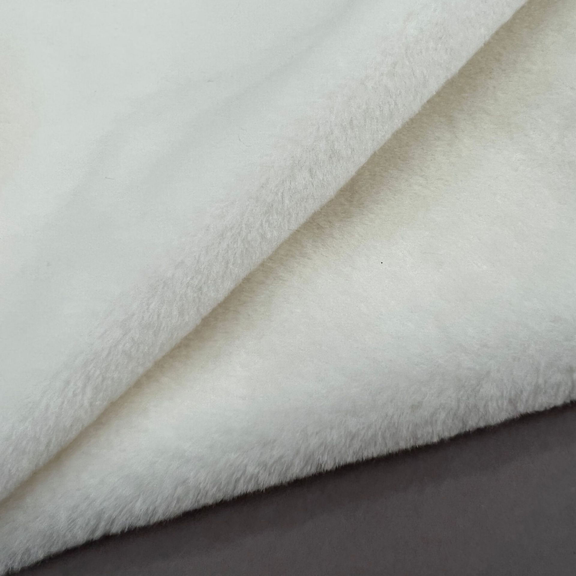 Cachemira austríaca tela de abrigo zapatos de peluche juguetes ropa imitación de tela de cachemira suministro de stock sensación de peluche doméstica