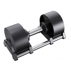 Tessava Men's Full Cast Iron Plated Adjustable Dumbbell for Home Arm Muscle Training Adjustable Weight Dumbbell Set