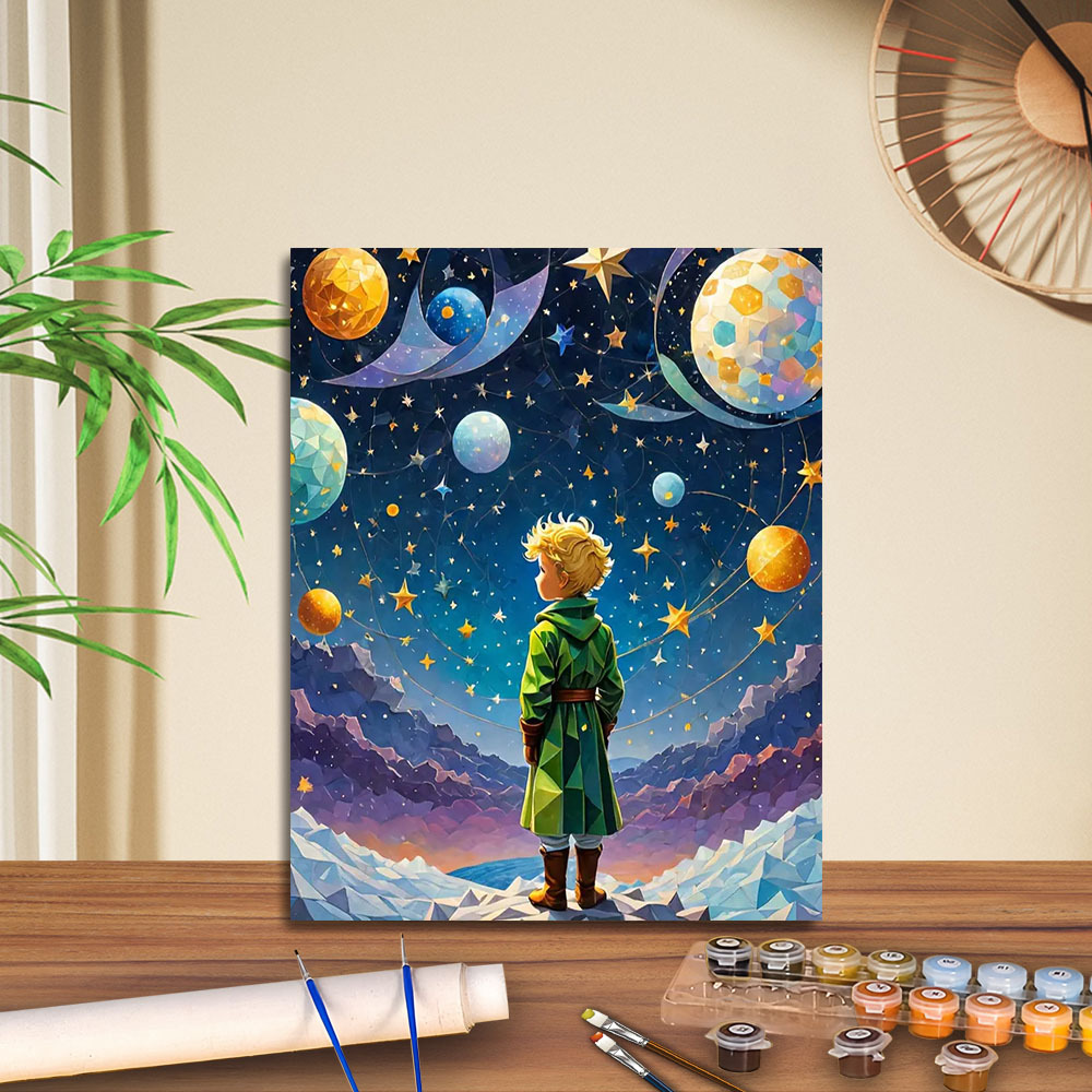 Transfronterizo jitdiy agente de pintura al óleo digital fabricantes al por mayor puestos de pintura al óleo artesanal pintura decorativa Amazon relleno de color