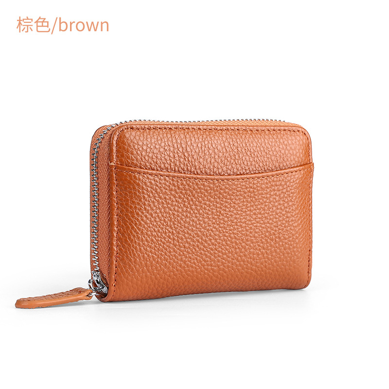 アマゾン日本 RFID 盗難防止ブラシオルガンカードバッグ大容量カードスロット本物のピックアップバッグコインコインバッグ卸売