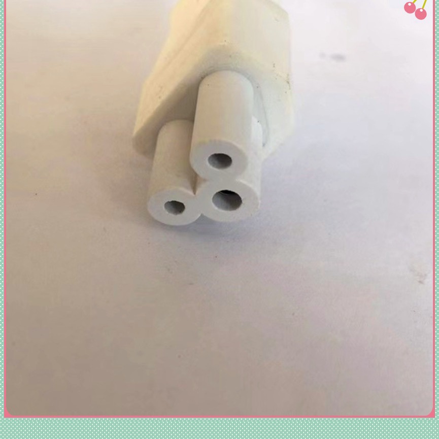 黑色梅花尾单头3*1.5平方*0.5米转换插头  梅花尾 投影仪连接线