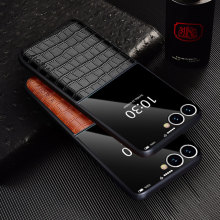 适用于 三星 Galaxy Z Flip 7 5G Sam Fold 7 5G 鳄鱼皮纹手机壳