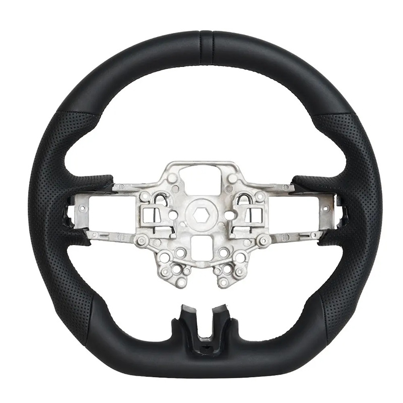 Suitable for Ford Mustang Gt300 2018-2023 Leather Steering Wheel Base with Original Logo