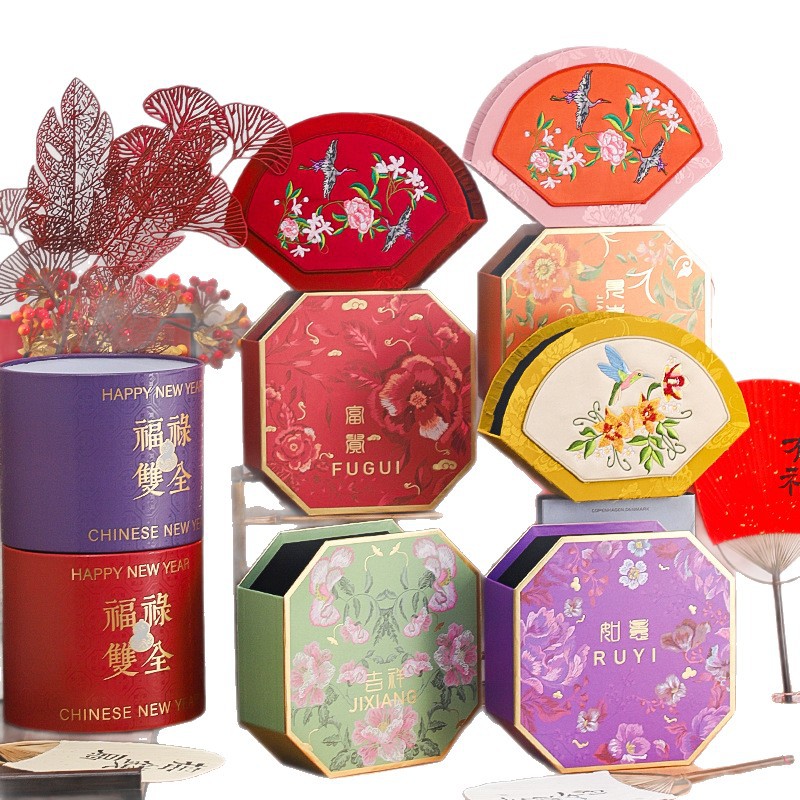 Nuevos productos creativos de Boche de Año Nuevo flor flor floral caja vacía florista decoración para el hogar abrazar barril