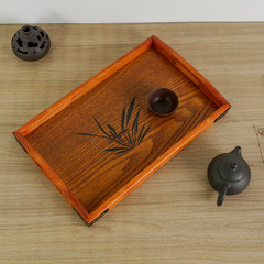 K9HX批發木盤 長方形 木托盤  端菜盤 盤子烤肉烤羊盤