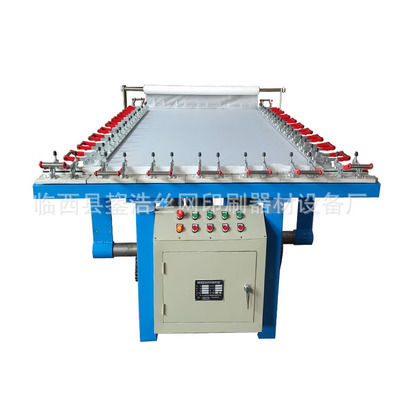 绷网机电动厂家丝网印刷印前设备规格1800*2300 适用网版制作广印|ru