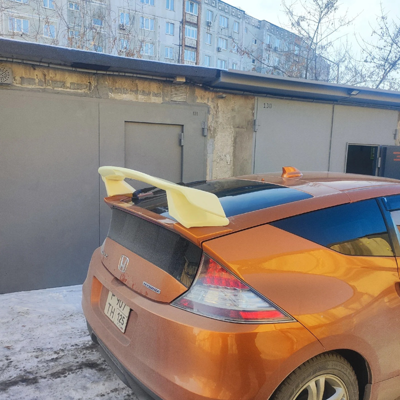 Suitable for 2010-2017 Honda Cr-Z Rear Wing, Crz-Specific Modified Mugen Style Fixed Wing Modification Parts