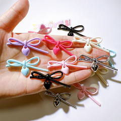 Ruiya アクリル diy アクセサリー手作り素材靴花水カップステッカークリーム接着剤頭飾りパッチ愛の弓