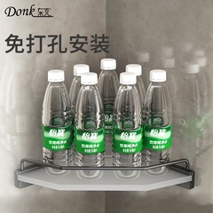 Bathroom corner triangular shelf without punching bathroom acrylic toilet wall wall-mounted bathroom storage