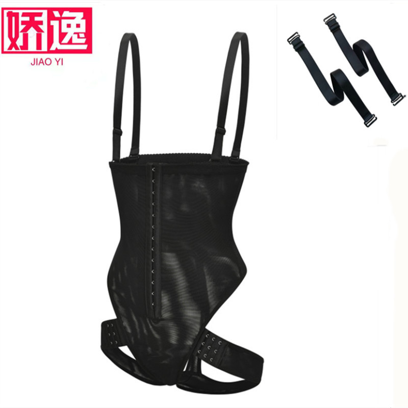 Nueva transfronteriza Butt Lifter de una sola pieza de las mujeres shapewear corsé cintura alta cintura cadera levantamiento del vientre que forma los pantalones