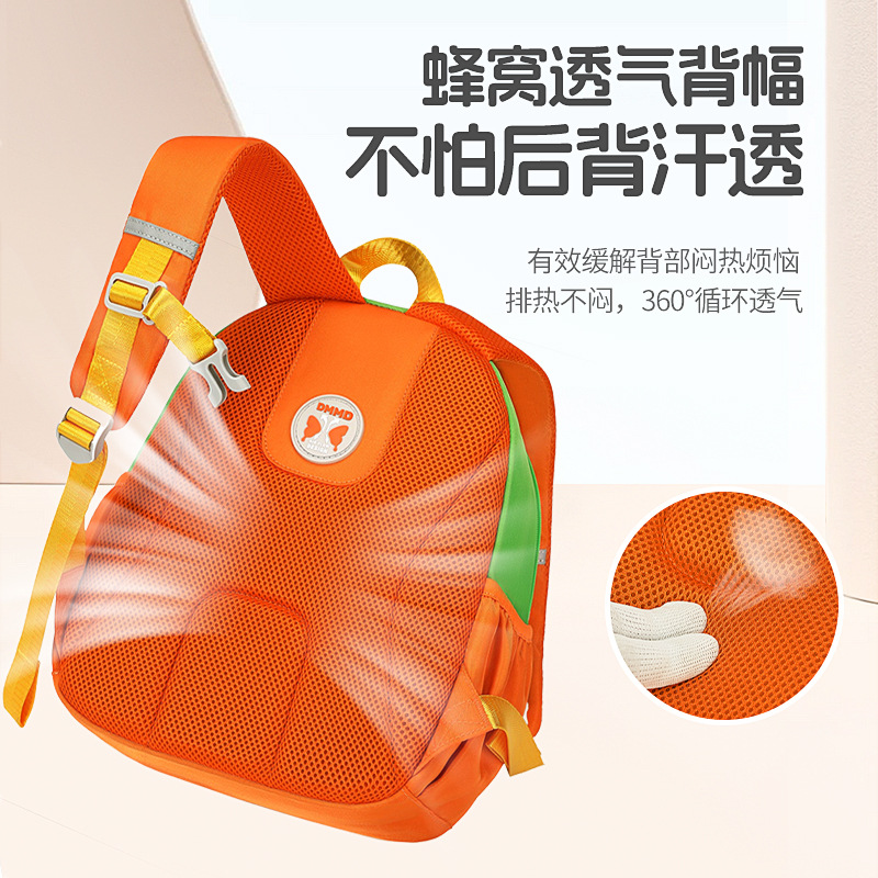 Mochila escolar Shaodong, nueva mochila escolar para niños de jardín de infantes, mochila linda y ligera, imprescindible para que las niñas viajen de alto valor