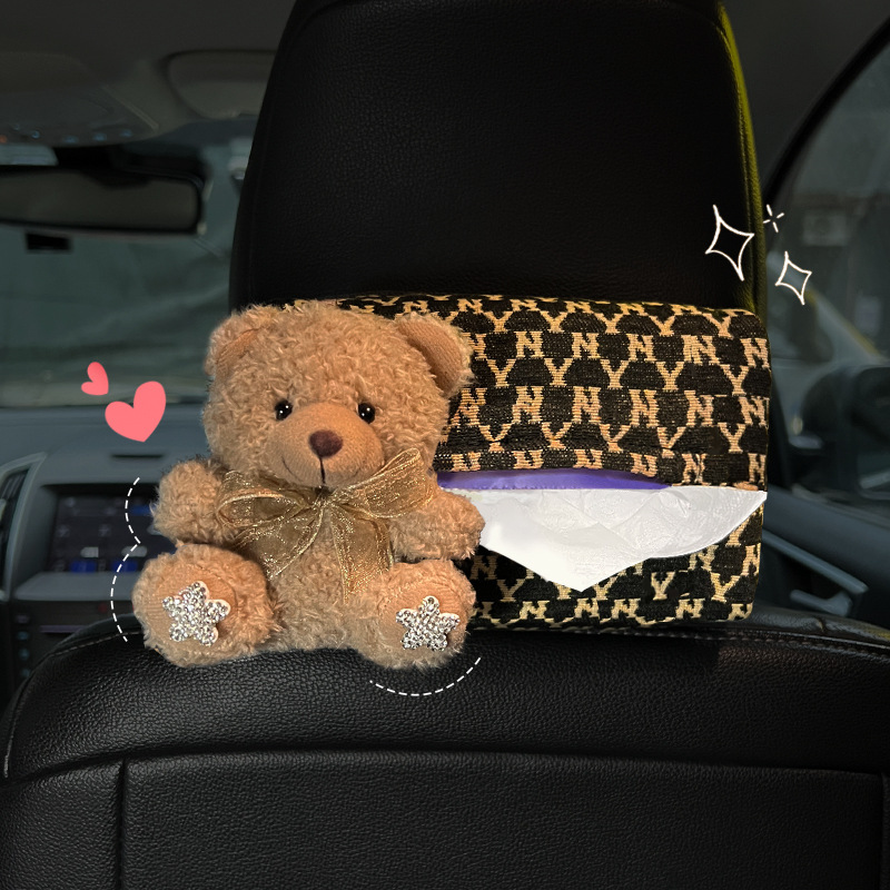 [Productos de punta] Bolsa de papel de dibujo para coche, caja de reposabrazos para mujer, bolsa de papel, caja de dibujo para coche colgante, decoración de caja de dibujo para coche image 31