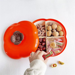 Peach Pit Fruit Tray Peach Yearning Fruit Candy Box Home Living Room Nuts Melon Snack Storage Tray
