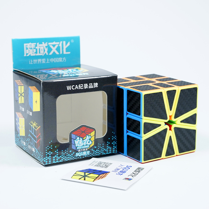 魔域文化魅龍炭素繊維シールルービックキューブ二階三階四階五階炭素シール正階ルービックキューブ|undefined