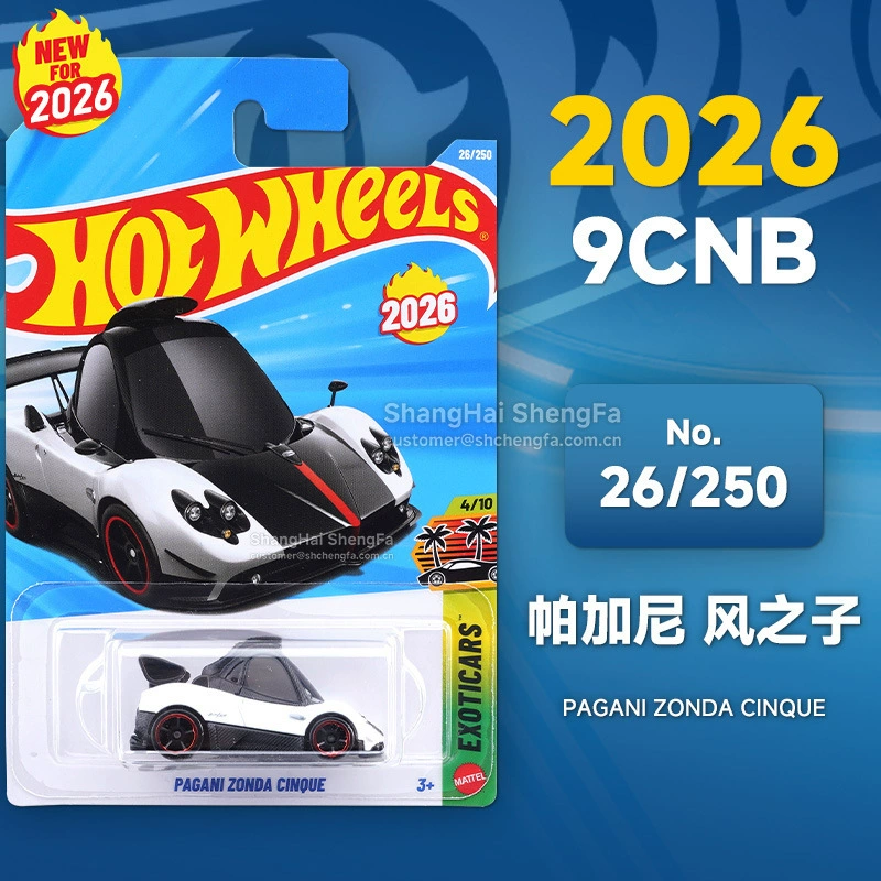 Гоночная модель машины из сплава Hot Wheels C4982 Puka 2026B McLaren F1 Ferrari Pagani Porsche Bugatti