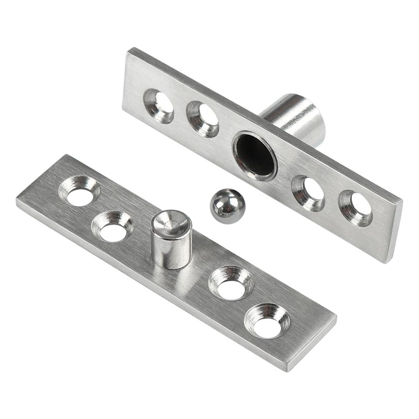 El Acero inoxidable reforzó la bisagra ocultada eje giratorio del Mundo Superior y más bajo de la puerta del eje giratorio de la puerta invisible del eje giratorio de 360 grados