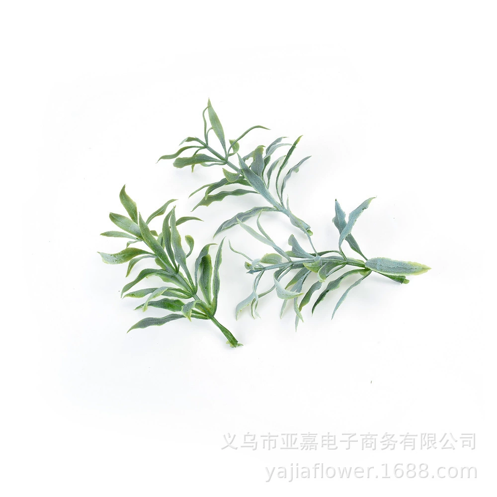 Artificial Aquatic Leaves, Realistic Phoenix-Tail Ferns for Wedding & Floral Decor, Lightweight Pack