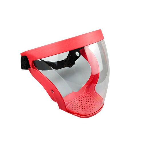 High-definition protective mask isolation anti-fog transparent protective mask anti-droplet labor protection anti-splash personalized head-mounted