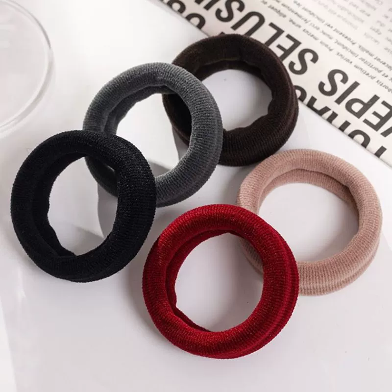 Elastic hair rope for elementary school students, case, ponytail, Korean style