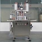 三合一半自动化罐装气雾剂灌装机灌装设备灌装机械