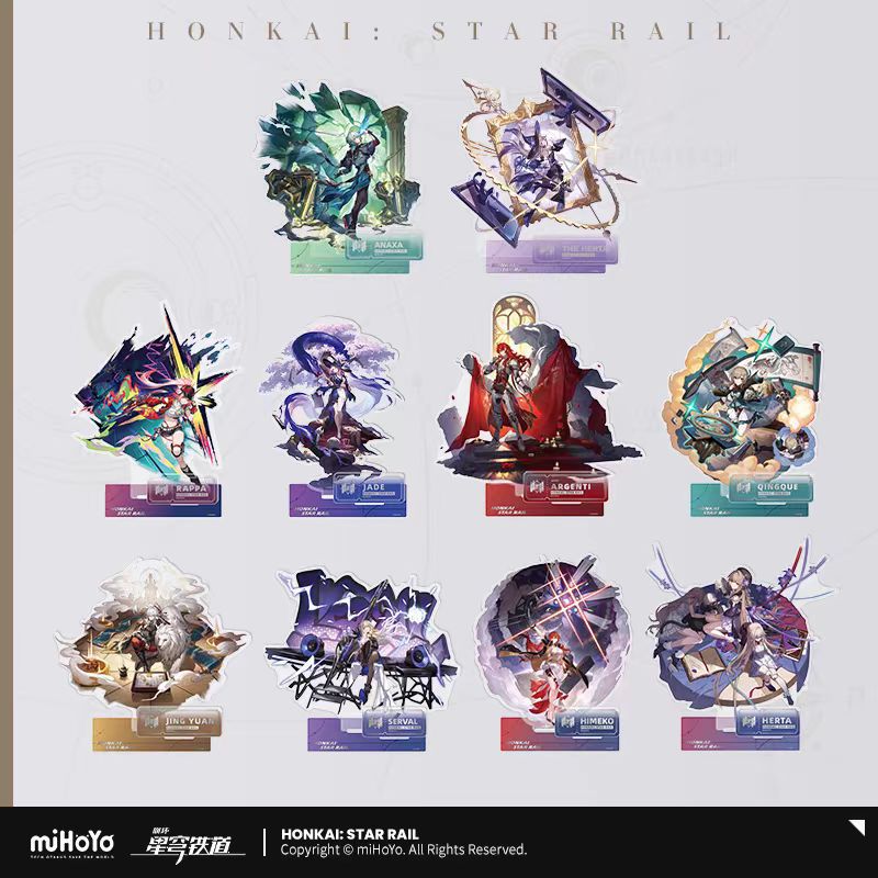 【正版官谷】星穹铁道崩坏周边马口铁别针胸章二次元动漫徽章立牌